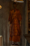 MUTEDANCE Loose printed and dyed silk coat MD21SS06